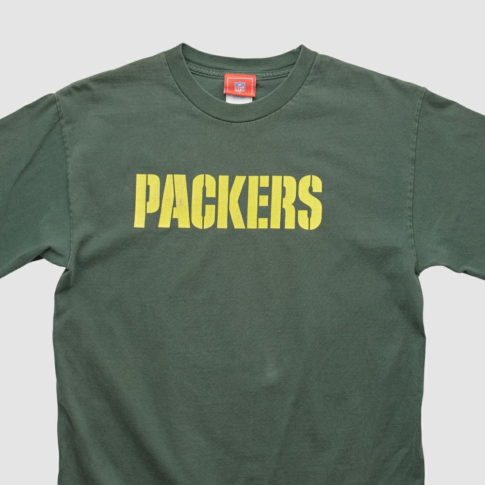 Green Bay Packers NFL 2000s Long Sleeve T-shirt - Green T-shirts