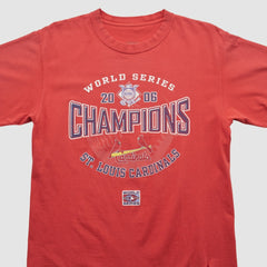 St. Louis Cardinals 2006 T-shirt - Red - Vintage T-shirts