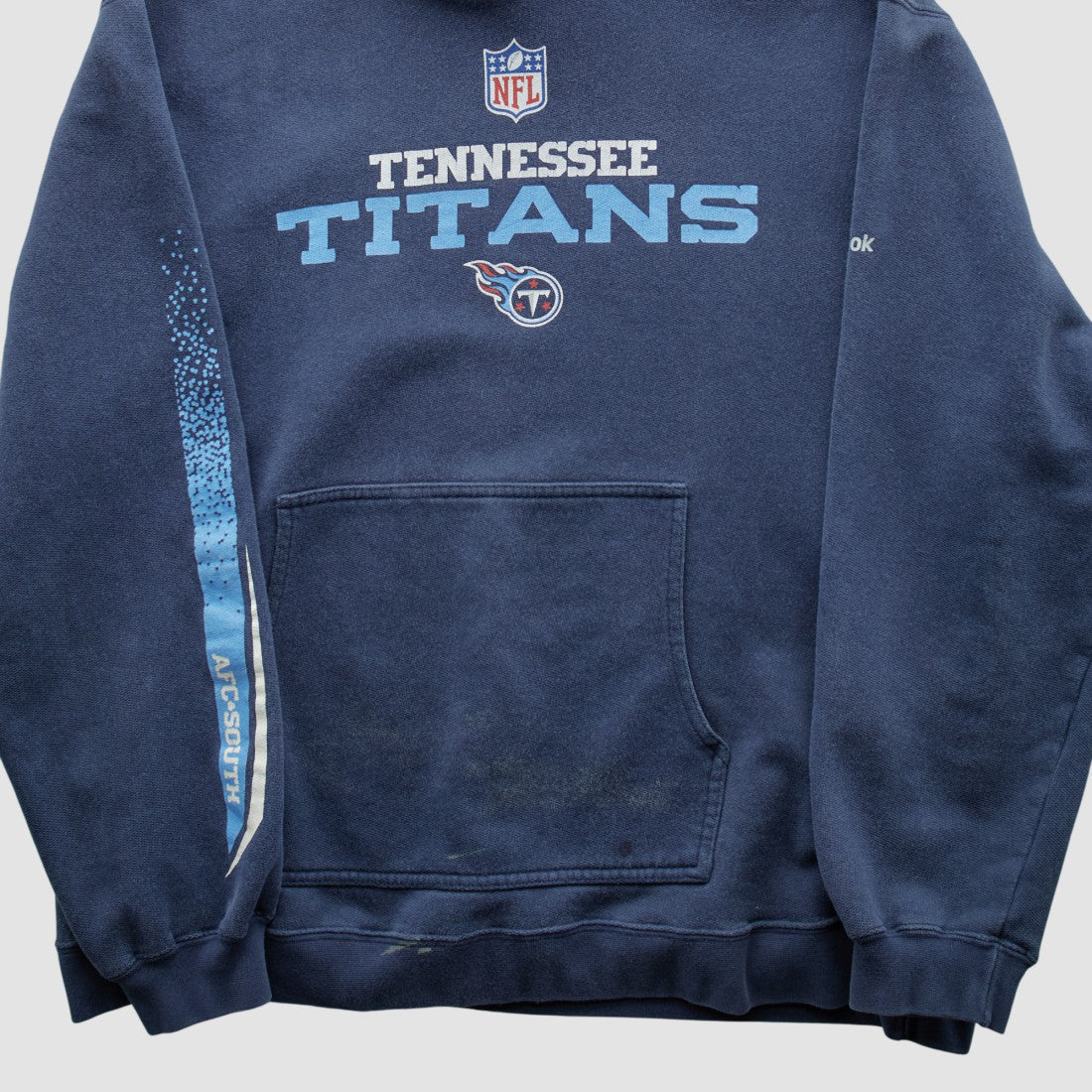 Tennessee Titans Reebok 2000s Hooded Pullover Sweatshirt - Navy Pullover