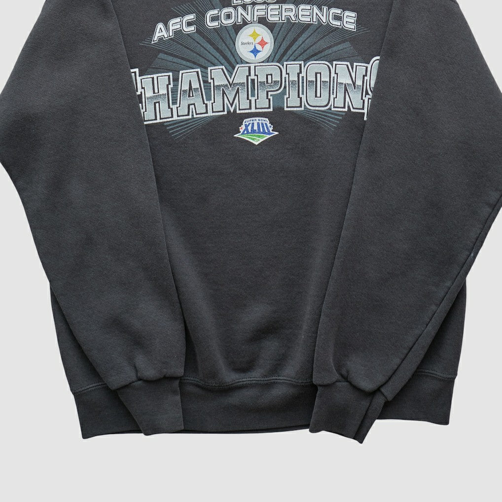 Pittsburgh Steelers NFL 2008 Pullover Sweatshirt - Charcoal Pullover