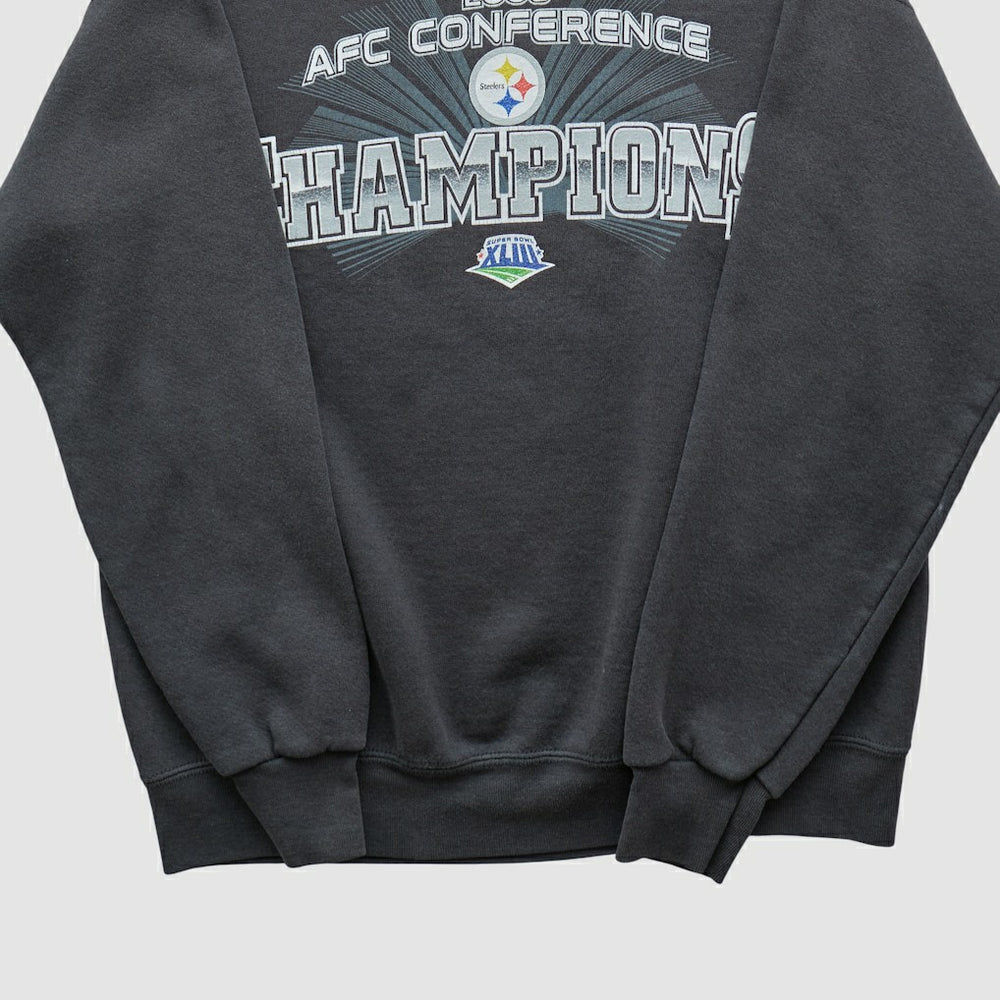 Pittsburgh Steelers NFL 2008 Pullover Sweatshirt - Charcoal Pullover