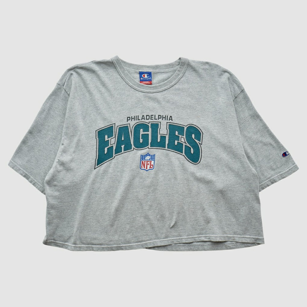 Philadelphia Eagles Champion 2000s T-shirt - Heather Gray T-shirts