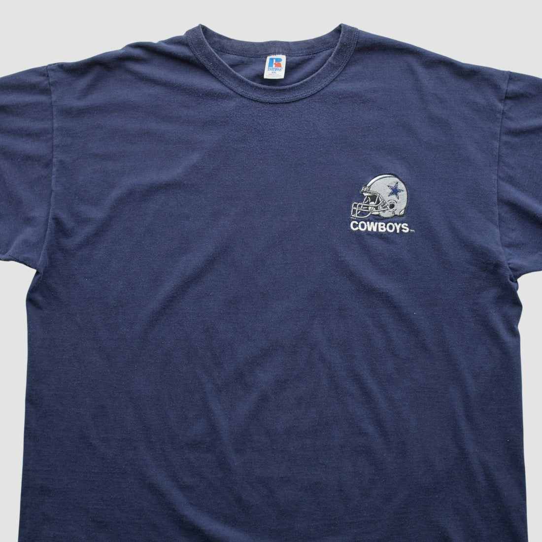 Dallas Cowboys Russell 90s T-shirt - Navy T-shirts