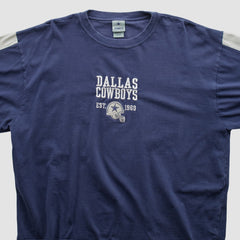 Dallas Cowboys 2000s Long Sleeve T-shirt - Navy T-shirts
