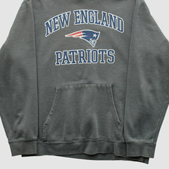 New England Patriots Majestic 2010s Hooded Pullover Sweatshirt - Gray Pullover