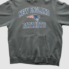New England Patriots Majestic 2010s Hooded Pullover Sweatshirt - Gray Pullover