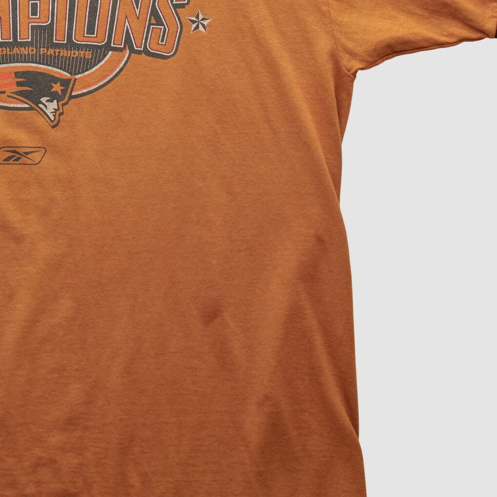 New England Patriots Reebok 2004 T-shirt - Orange T-shirts