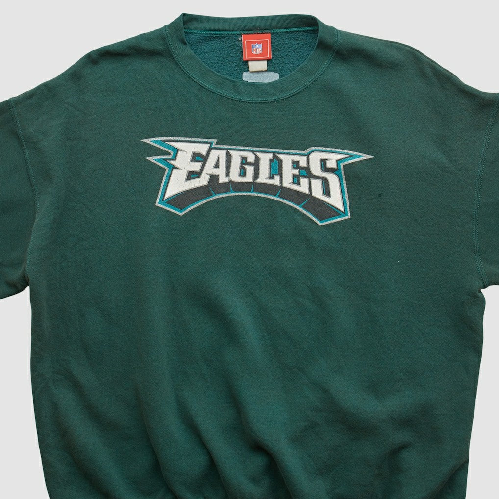 Philadelphia Eagles NFL 2000s Pullover Sweatshirt - Green Pullover