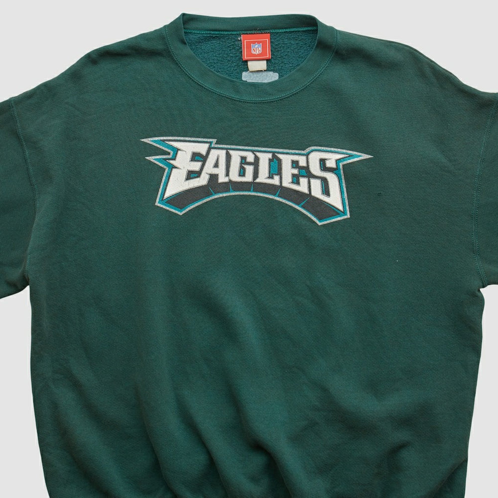 Philadelphia Eagles NFL 2000s Pullover Sweatshirt - Green Pullover