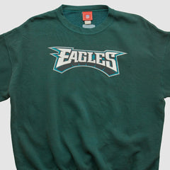 Philadelphia Eagles NFL 2000s Pullover Sweatshirt - Green Pullover