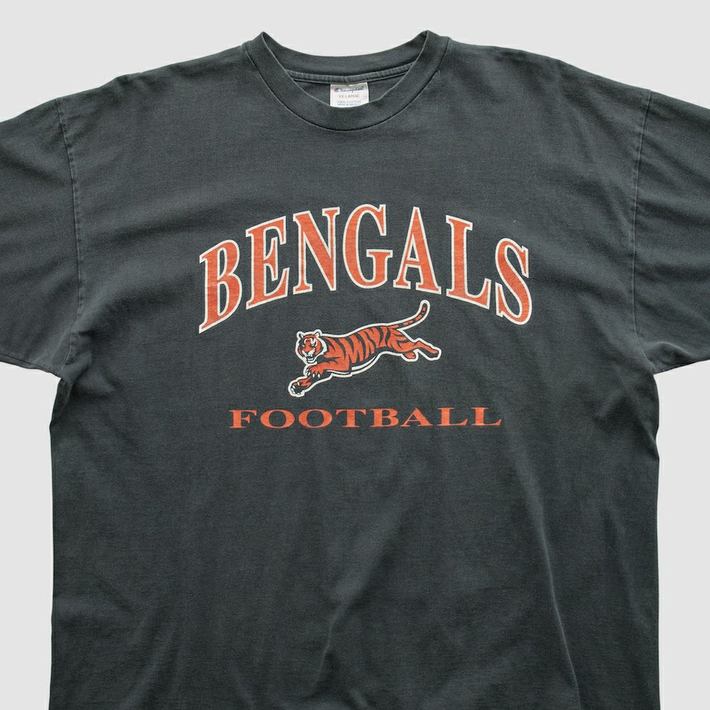 Cincinnati Bengals Champion 2000s T-shirt - Charcoal T-shirts