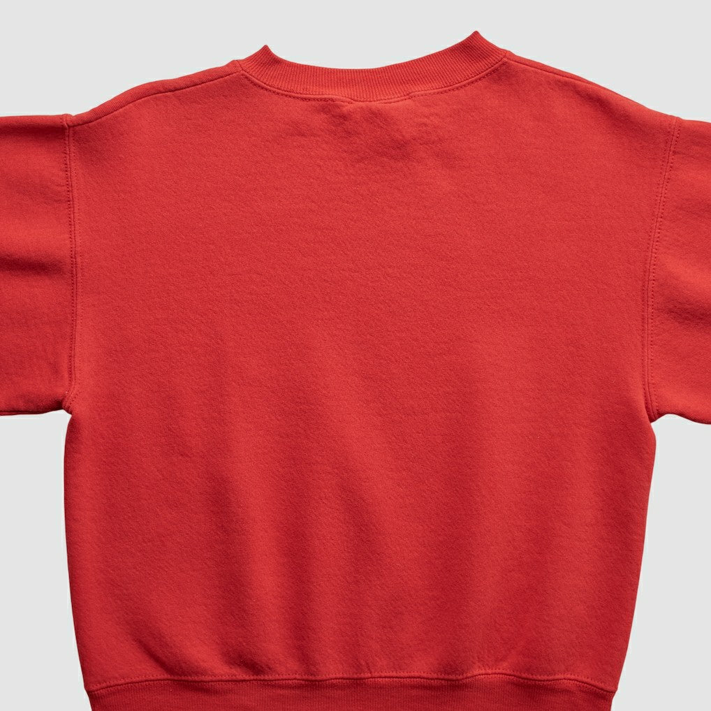 Kansas City Chiefs Lee Apparel 90s Pullover Sweatshirt - Red Pullover
