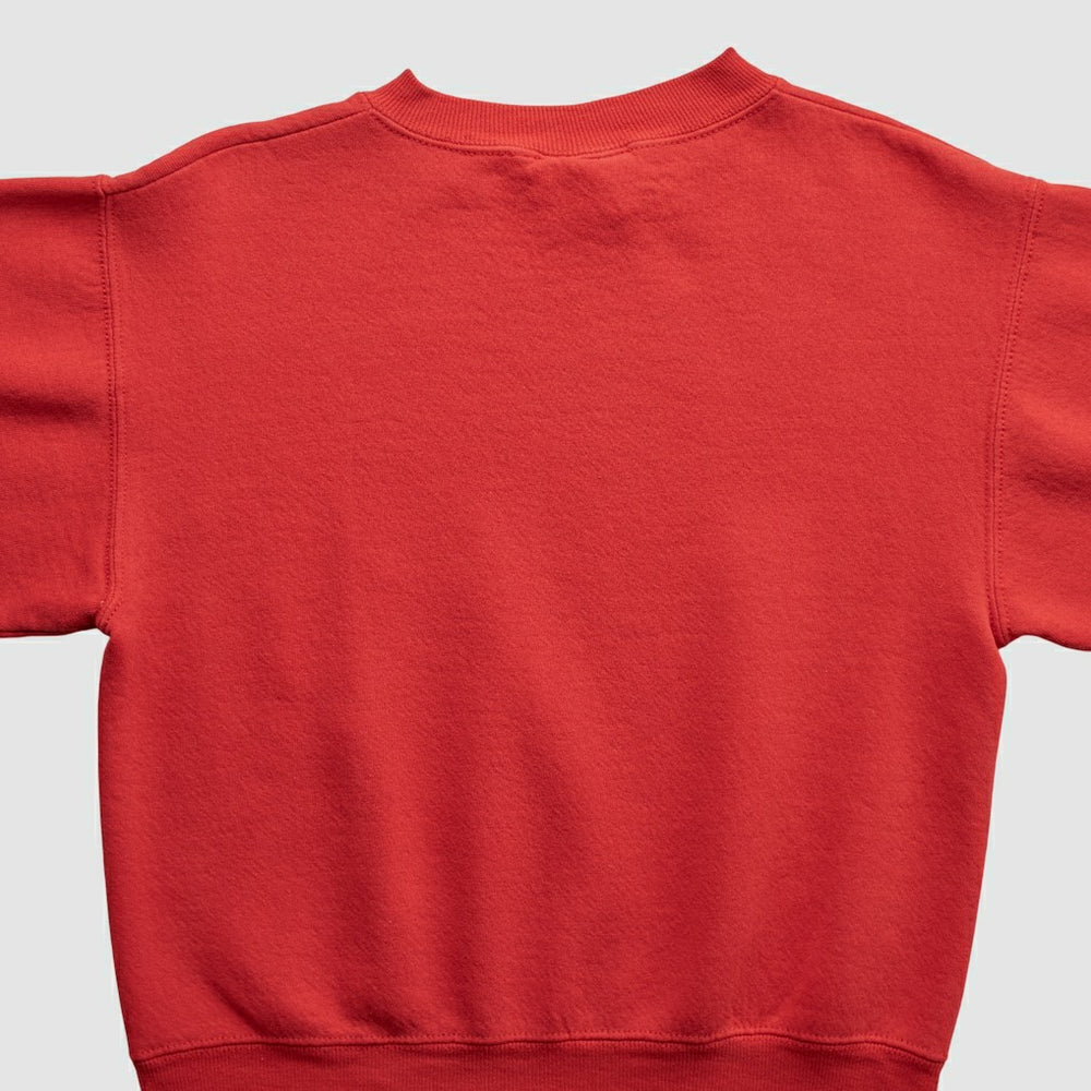 Kansas City Chiefs Lee Apparel 90s Pullover Sweatshirt - Red Pullover