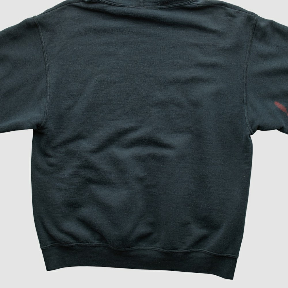 New York Yankees Genuine Merchandise 2010s Hooded Pullover Sweatshirt - Black - XVintage Pullover
