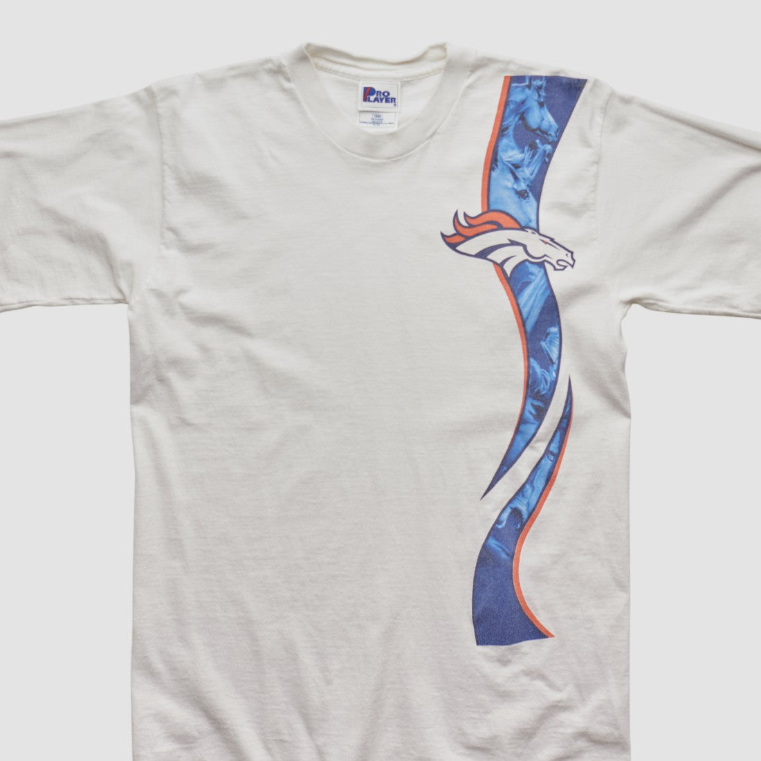 Denver Broncos Pro Player 90s T-shirt - White T-shirts