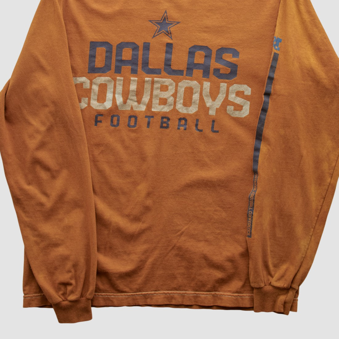 Dallas Cowboys Team Edition Apparel 2000s Long Sleeve T-shirt - Orange T-shirts