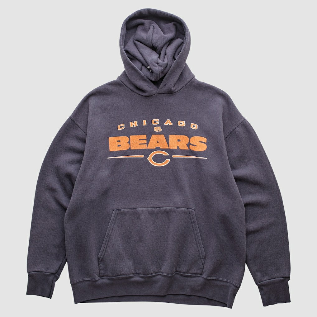 Chicago Bears NFL 2000s Hooded Pullover Sweatshirt - Charcoal Pullover