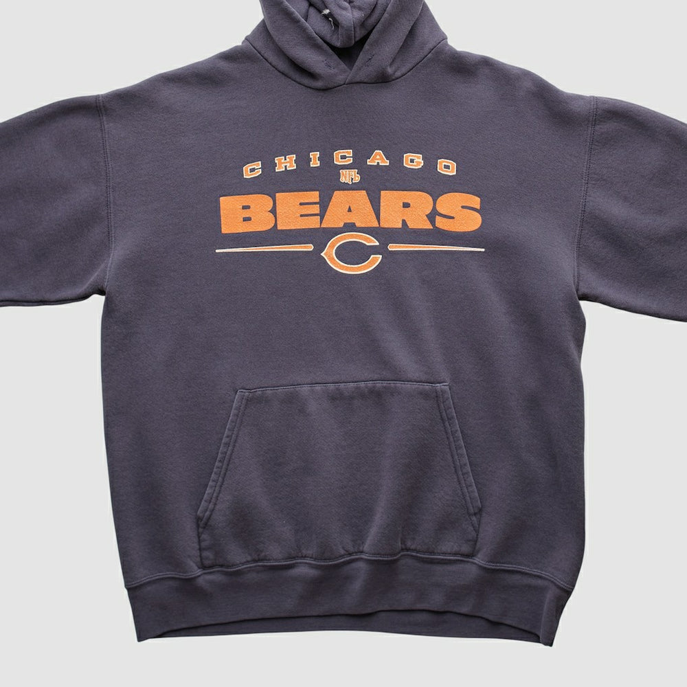 Chicago Bears NFL 2000s Hooded Pullover Sweatshirt - Charcoal Pullover