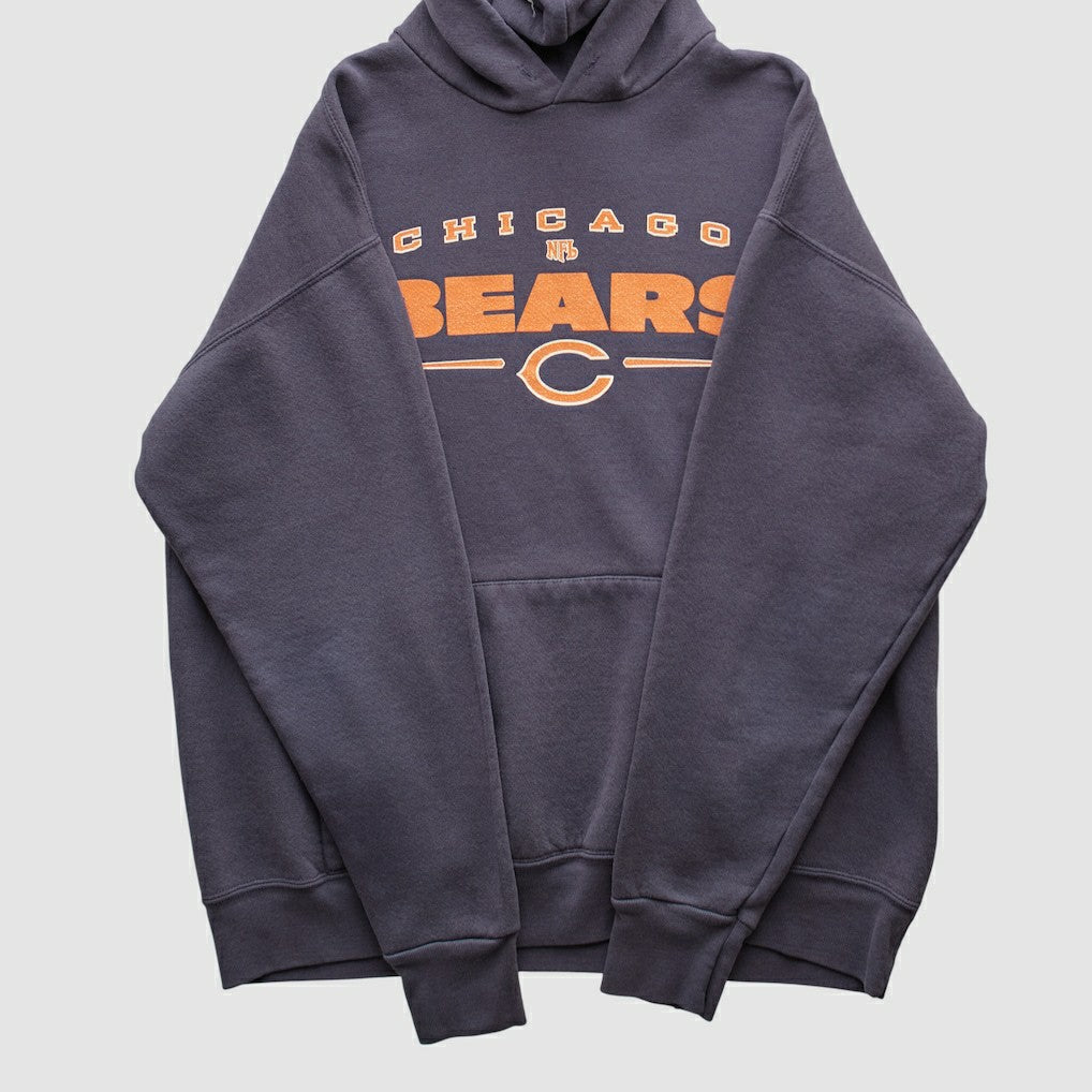 Chicago Bears NFL 2000s Hooded Pullover Sweatshirt - Charcoal Pullover