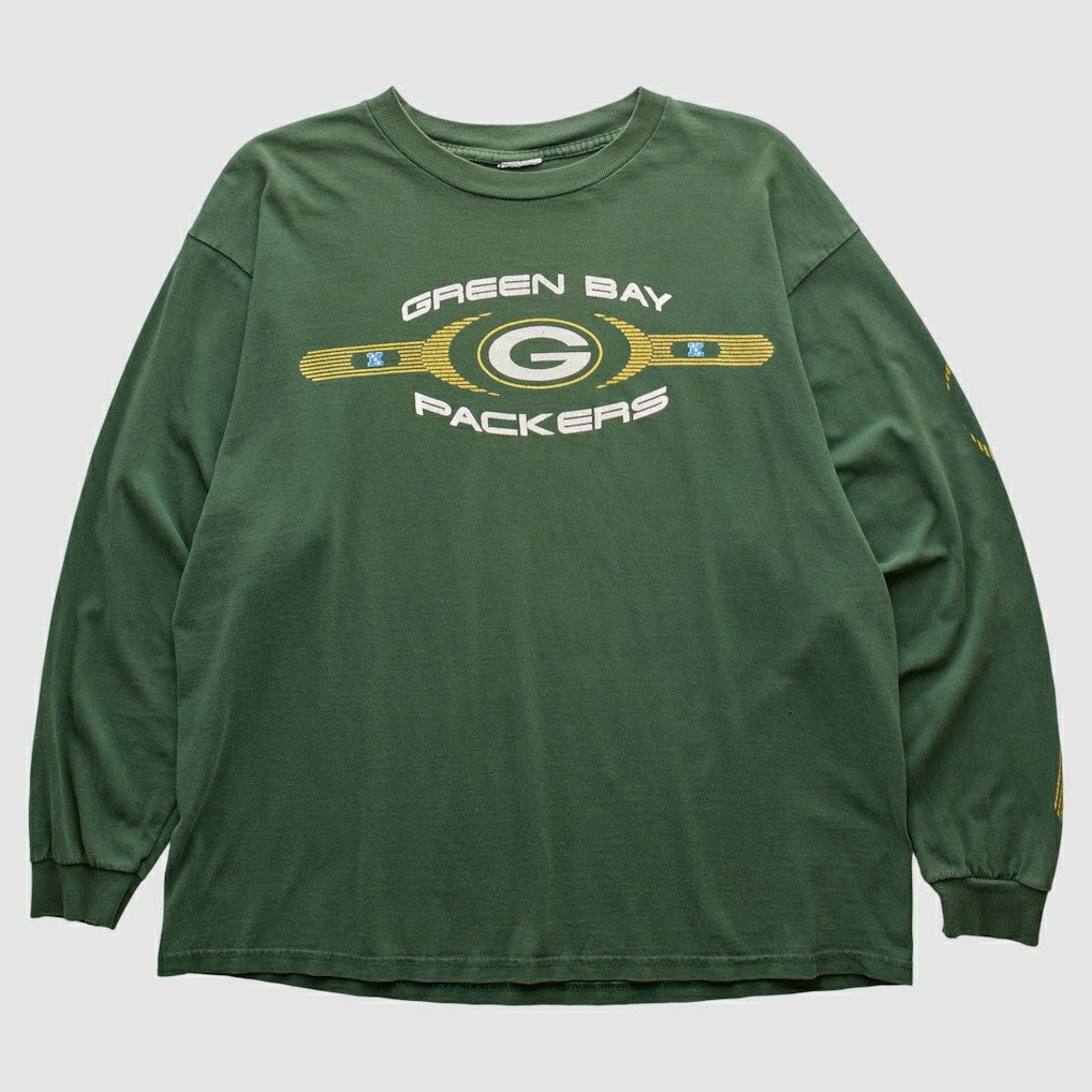 Green Bay Packers 2000s Long Sleeve T-shirt - Green T-shirts