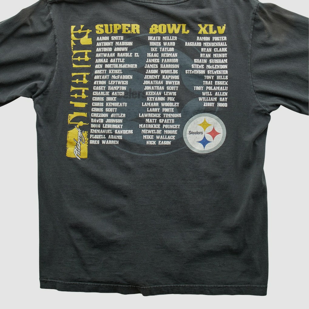 Pittsburgh Steelers NFL 2011 Long Sleeve T-shirt - Charcoal T-shirts