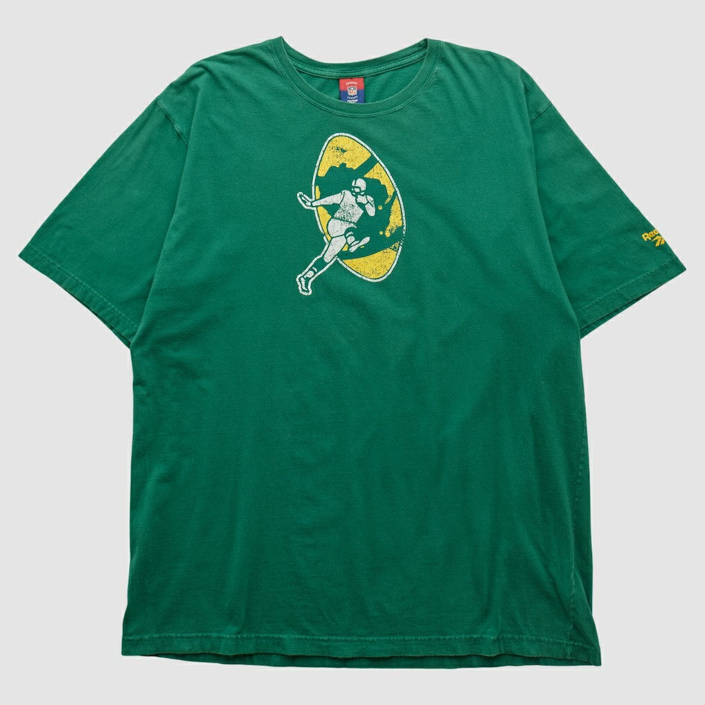 Green Bay Packers Reebok 2000s T-shirt - Green T-shirts