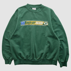 Green Bay Packers NFL 2000s Pullover Sweatshirt - Green Pullover