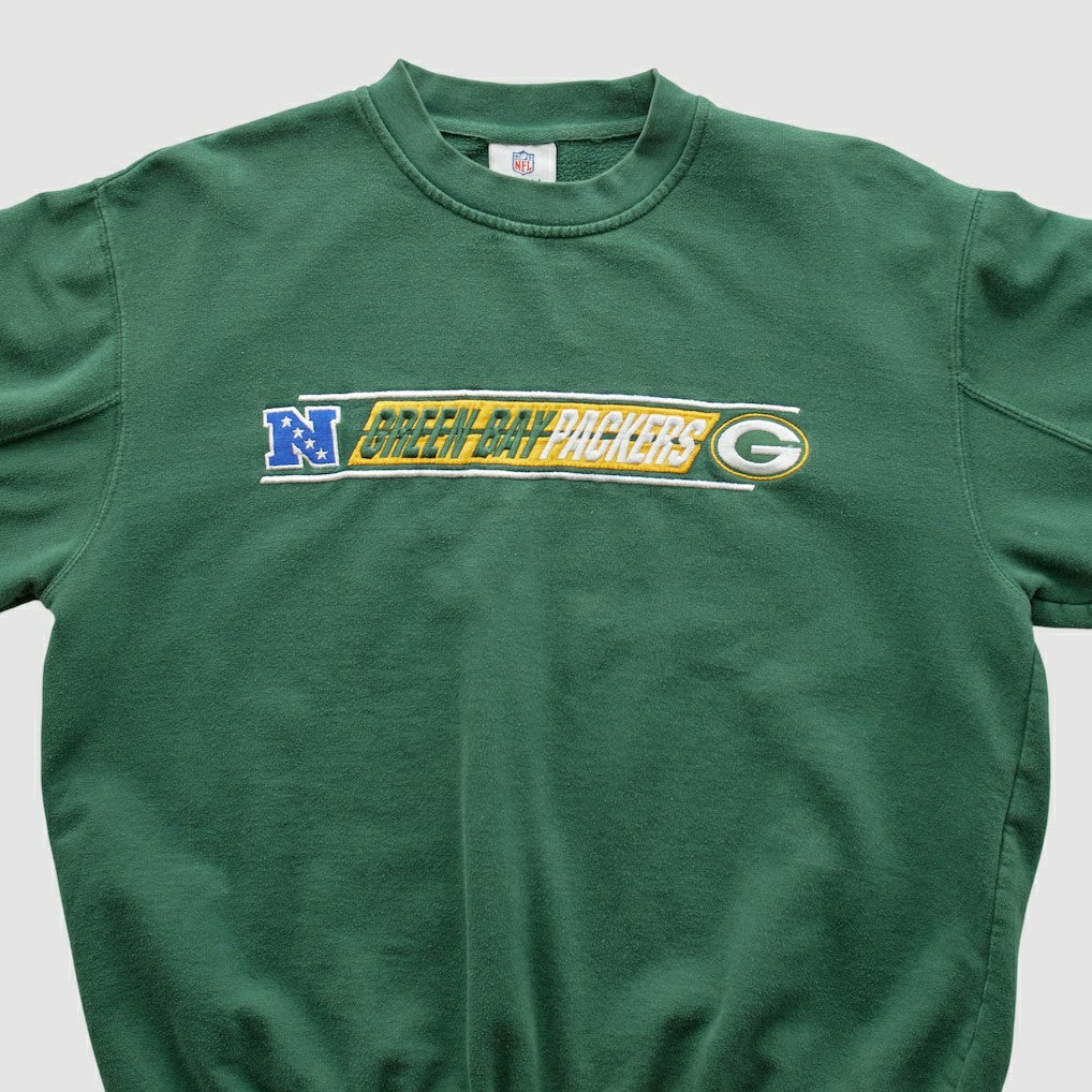 Green Bay Packers NFL 2000s Pullover Sweatshirt - Green Pullover