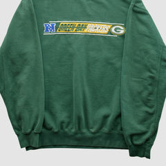 Green Bay Packers NFL 2000s Pullover Sweatshirt - Green Pullover