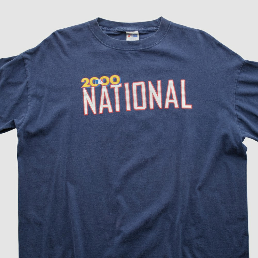 MLB All Star Game Majestic 2000 T-shirt - Navy - 3XVintage T-shirts