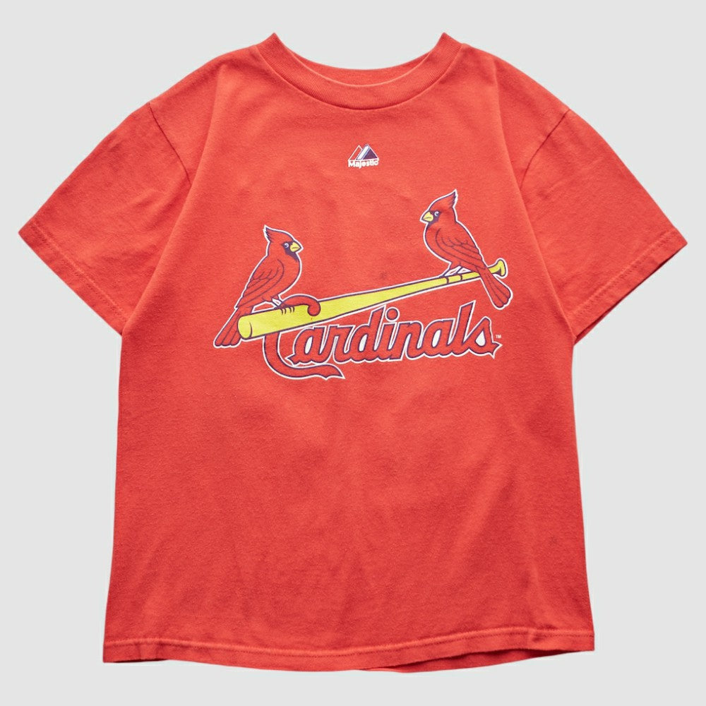 St. Louis Cardinals Majestic 2000s T-shirt - Red - XXVintage T-shirts