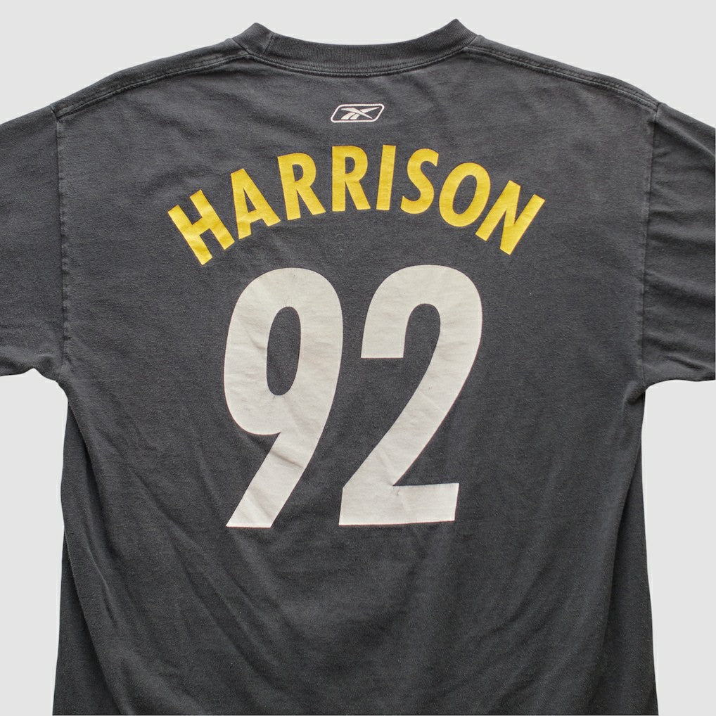 Pittsburgh Steelers Reebok 2000s T-shirt - Charcoal T-shirts