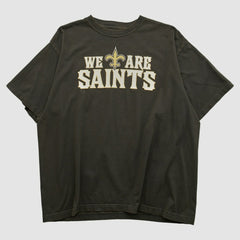 New Orleans Saints Reebok 2000s T-shirt - Black T-shirts