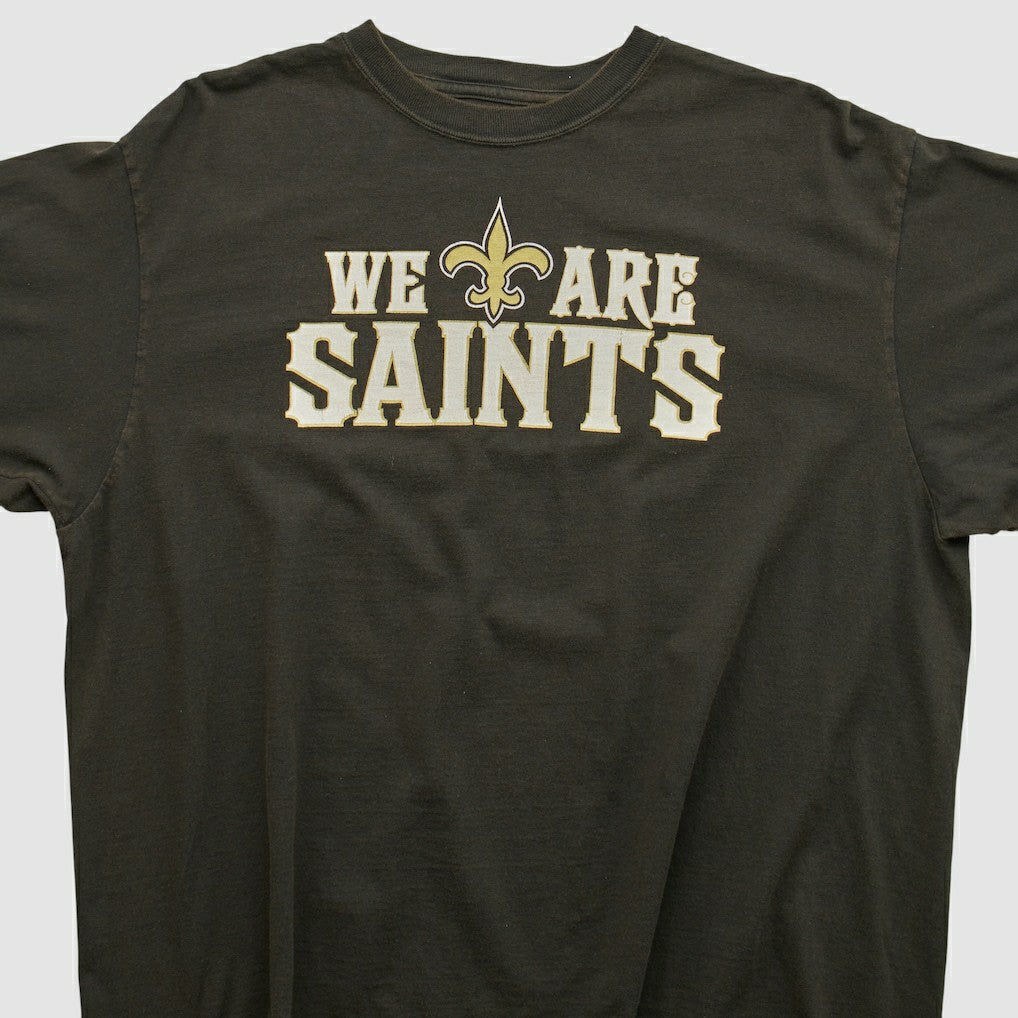 New Orleans Saints Reebok 2000s T-shirt - Black T-shirts