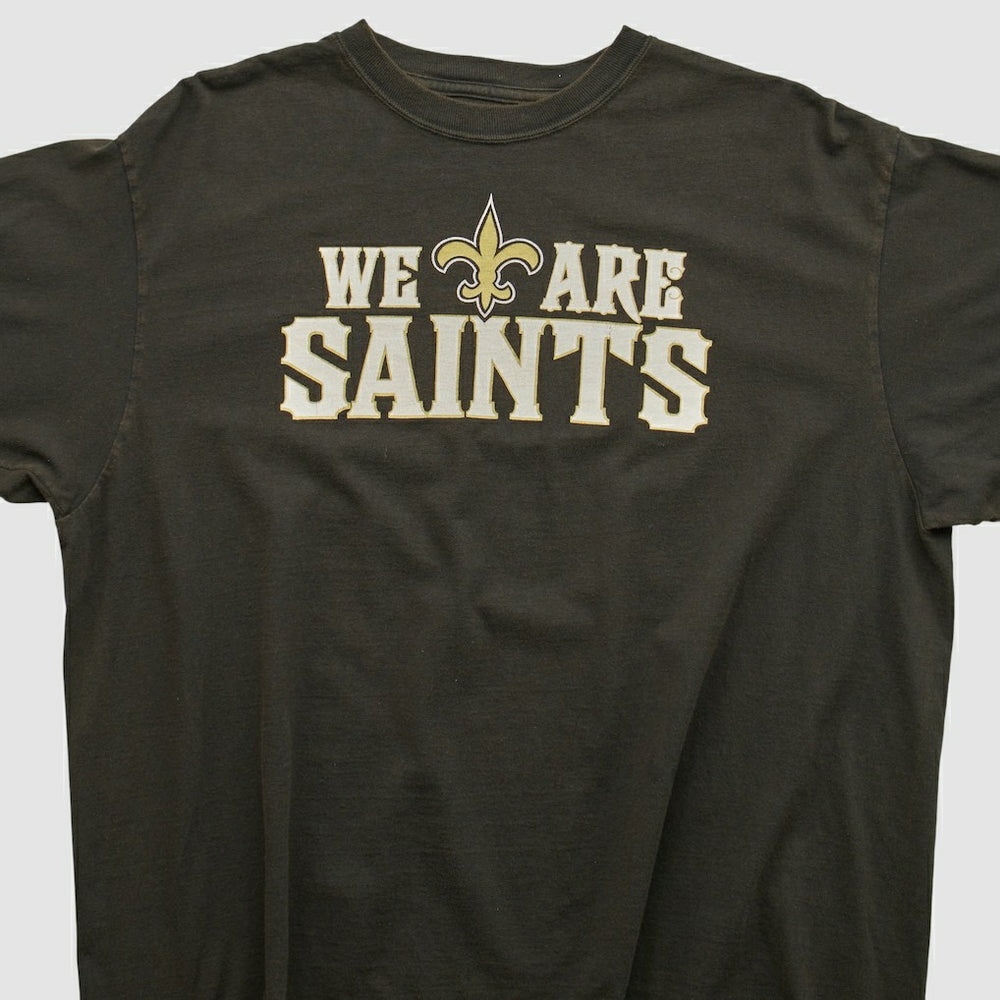 New Orleans Saints Reebok 2000s T-shirt - Black T-shirts