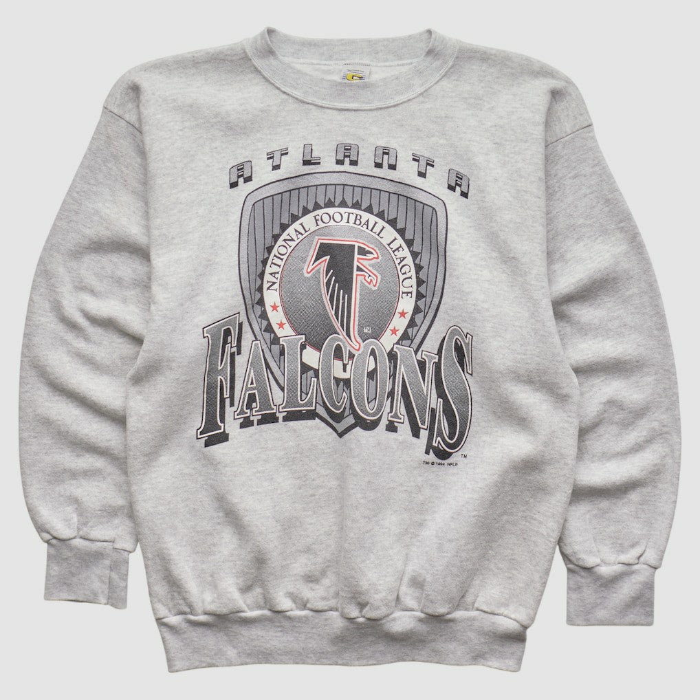 Atlanta Falcons Competitor 1994 Pullover Sweatshirt - Heather Gray Pullover