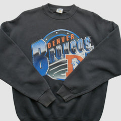 Denver Broncos Fan Sportswear 1994 Pullover Sweatshirt - Black Pullover