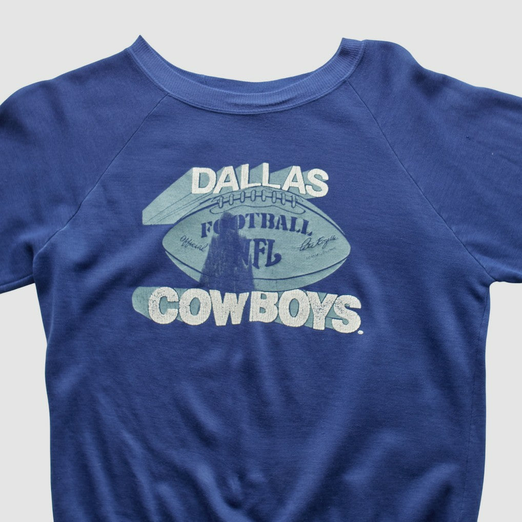 Dallas Cowboys 80s Pullover Sweatshirt - Blue Pullover