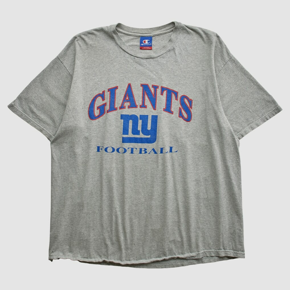 New York Giants Champion 90s T-shirt - Heather Gray T-shirts
