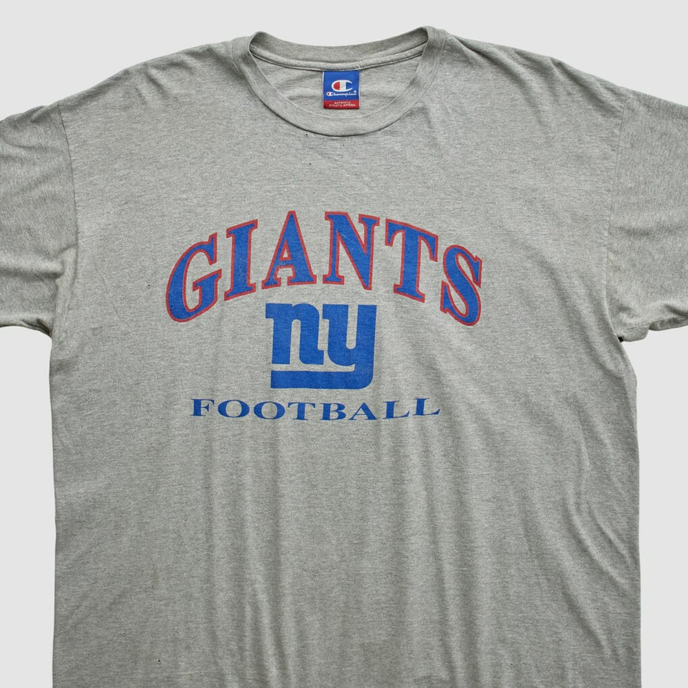 New York Giants Champion 90s T-shirt - Heather Gray T-shirts