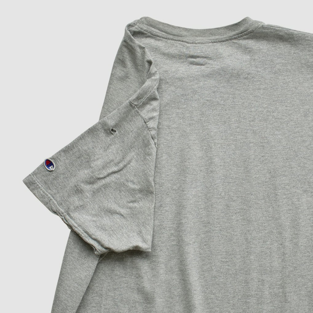 New York Giants Champion 90s T-shirt - Heather Gray T-shirts