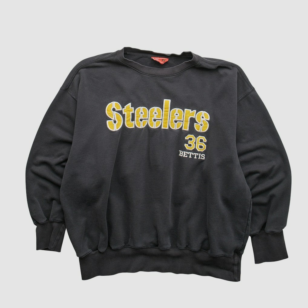 Pittsburgh Steelers NFL 2000s Pullover Sweatshirt - Black Pullover
