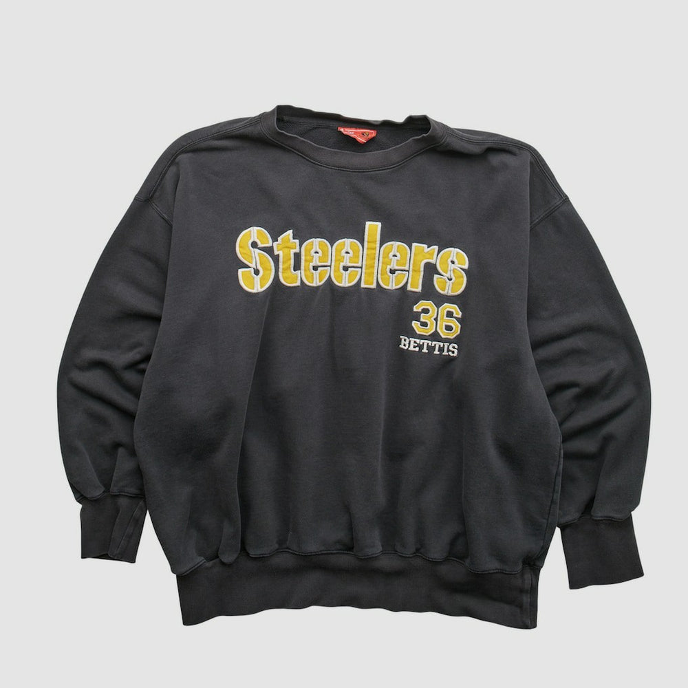 Pittsburgh Steelers NFL 2000s Pullover Sweatshirt - Black Pullover