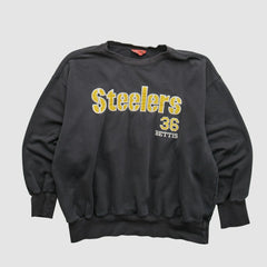 Pittsburgh Steelers NFL 2000s Pullover Sweatshirt - Black Pullover