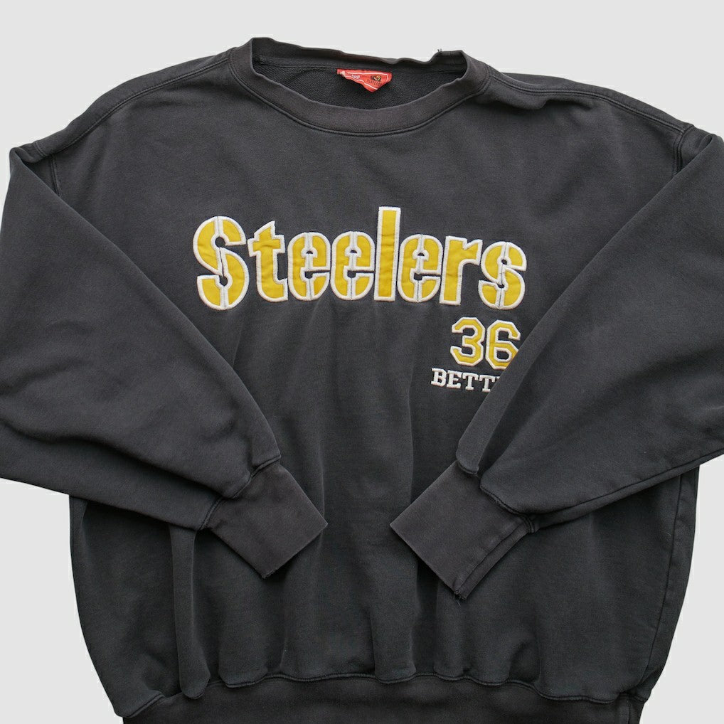 Pittsburgh Steelers NFL 2000s Pullover Sweatshirt - Black Pullover