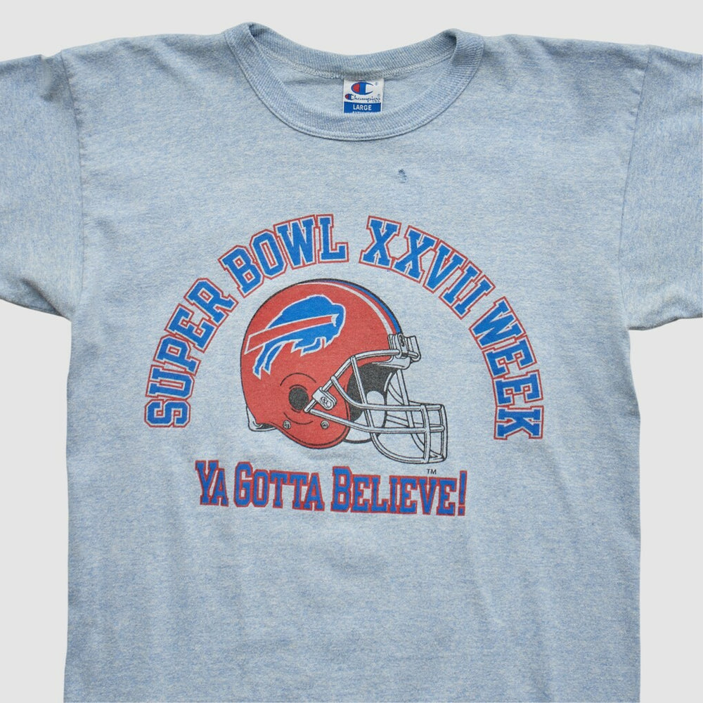 Buffalo Bills Champion 1993 T-shirt - Heather Gray T-shirts