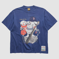 Boston Red Sox Nutmeg Mills 90s T-shirt - Navy - XVintage T-shirts