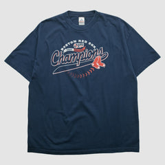Boston Red Sox Alstyle 2007 T-shirt - Navy - XVintage T-shirts