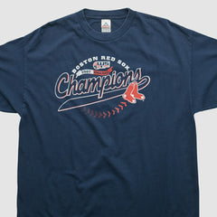 Boston Red Sox Alstyle 2007 T-shirt - Navy - XVintage T-shirts