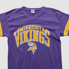 Minnesota Vikings Logo 7 90s T-shirt - Purple T-shirts